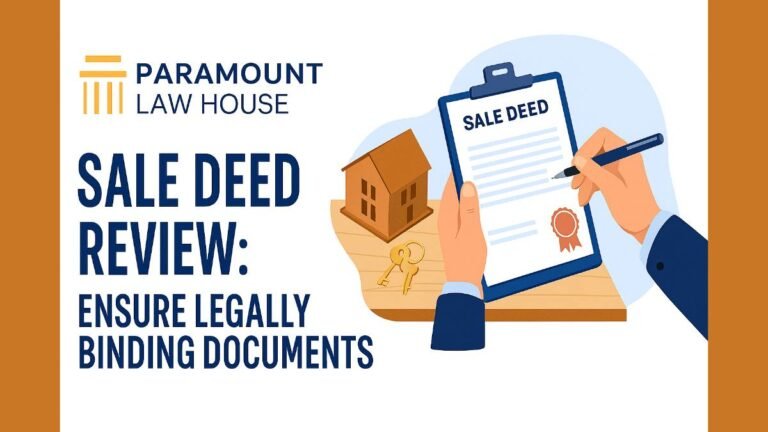 Sale Deed Review: Ensure Legally Binding Documents