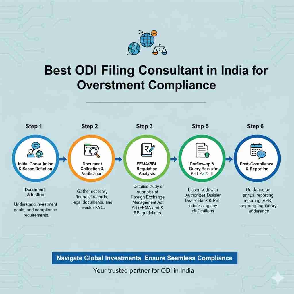 Best ODI Filing Consultant in India for Overseas Investment Compliance