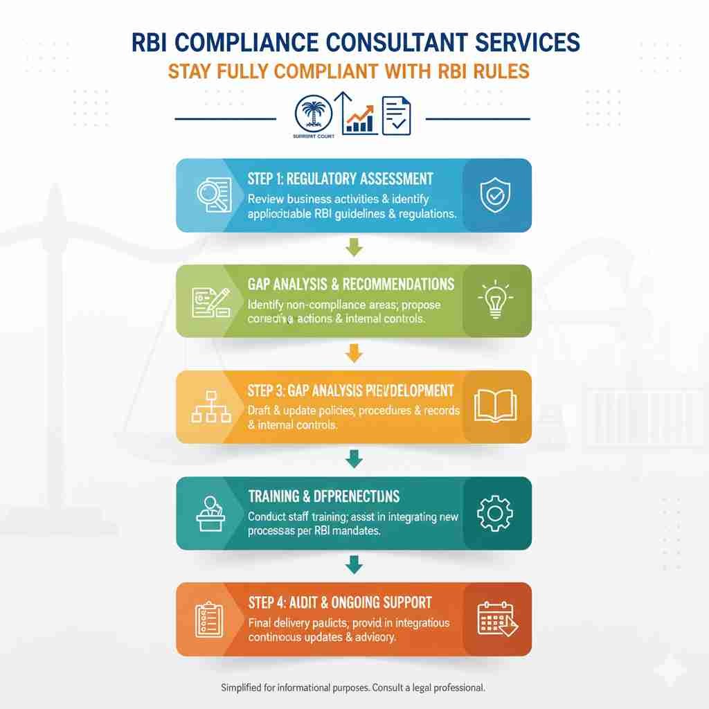 RBI Compliance Consultant Services – Stay Fully Compliant with RBI Rules