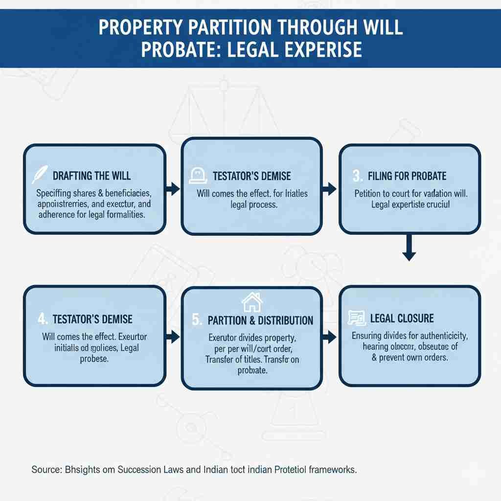 Property Partition through Will Probate: Legal Expertise