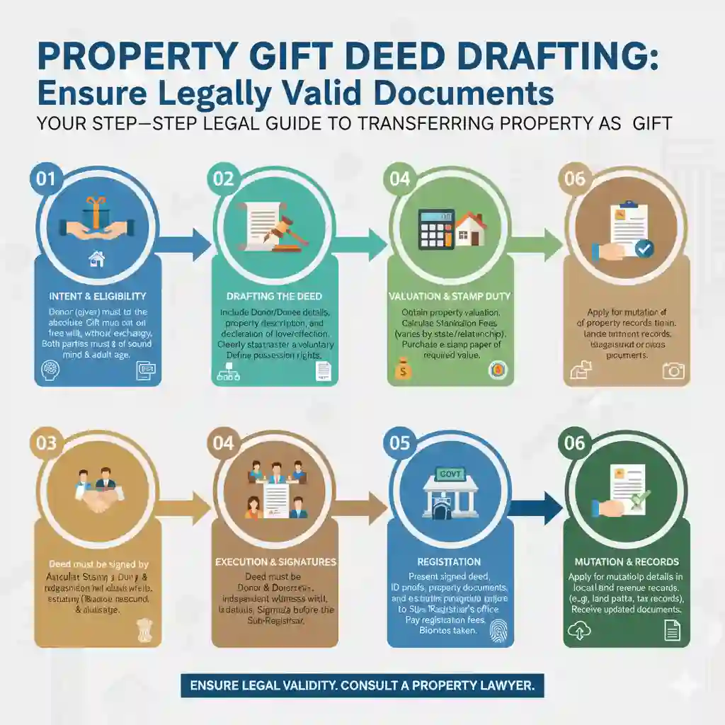 Property Gift Deed Drafting: Ensure Legally Valid Documents