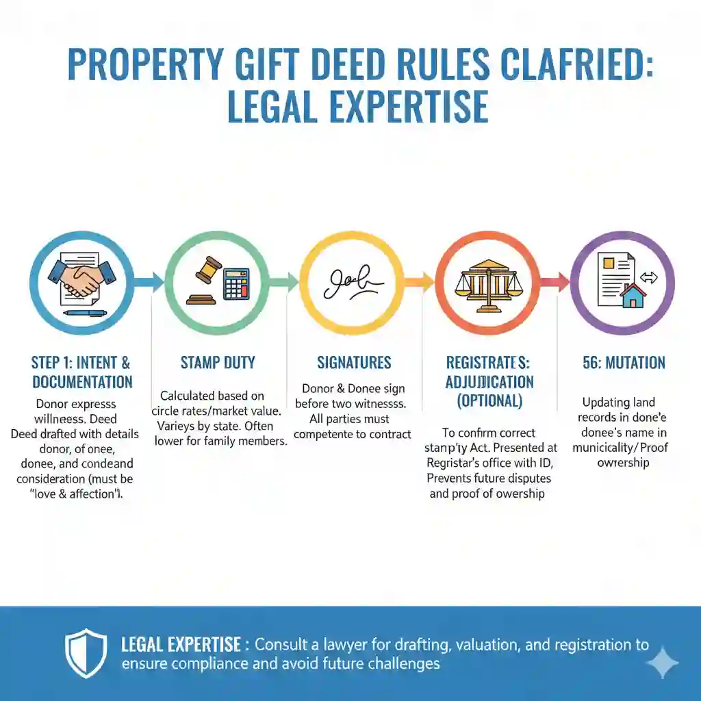 Property Gift Deed Rules Clarified: Legal Expertise