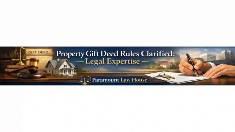 Property Gift Deed Rules Clarified: Legal Expertise