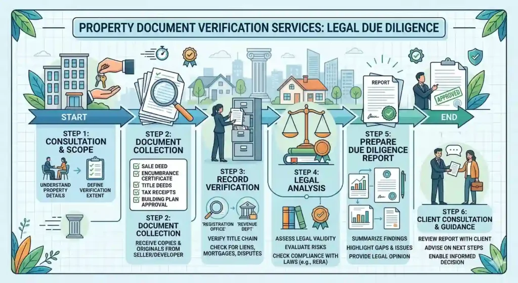 Property Document Verification Services: Legal Due Diligence