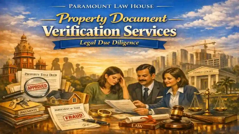 Property Document Verification Services: Legal Due Diligence