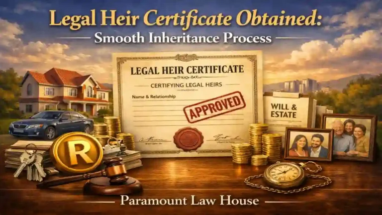 Legal Heir Certificate Obtained: Smooth Inheritance Process