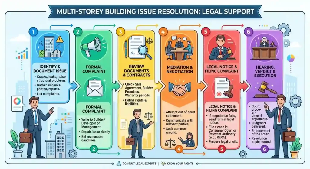 Multi-storey Building Issue Resolution: Legal Support