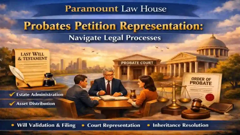 Probates Petition Representation: Navigate Legal Processes