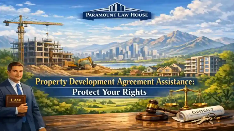 Property Development Agreement Assistance: Protect Your Rights