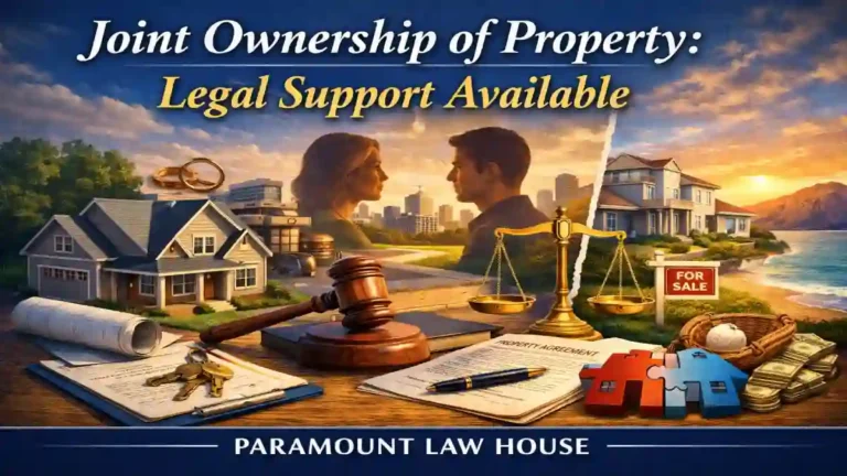 Joint Ownership of Property: Legal Support Available