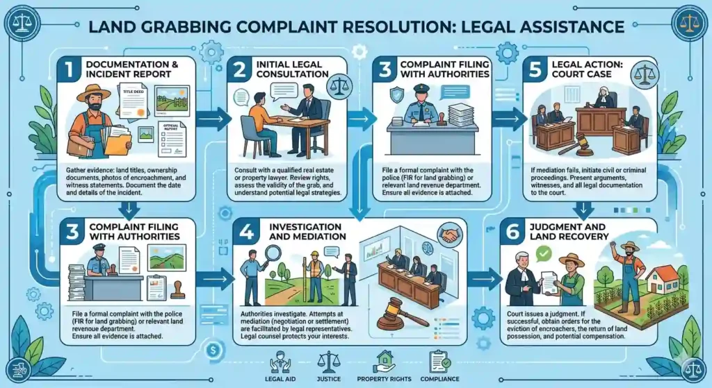 Land Grabbing Complaint Resolution: Legal Assistance