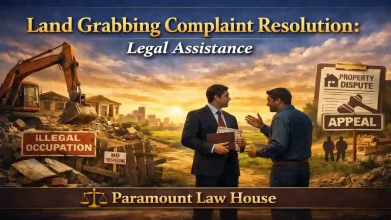 Land Grabbing Complaint Resolution: Legal Assistance