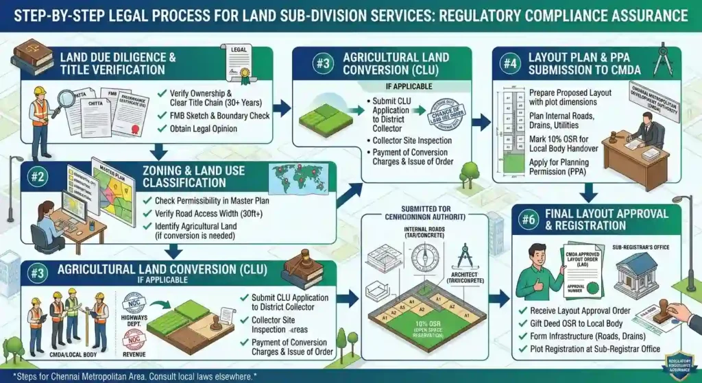 Land Sub-division Services: Regulatory Compliance Assurance