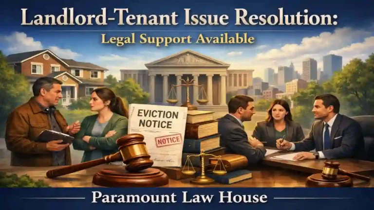 Landlord-Tenant Issue Resolution: Legal Support Available