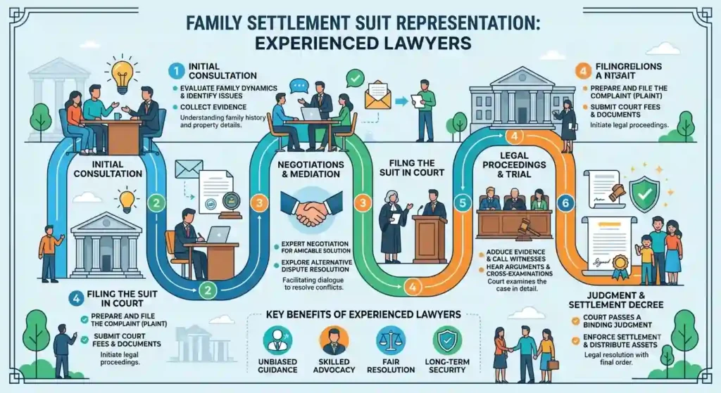 Family Settlement Suit Representation: Experienced Lawyers