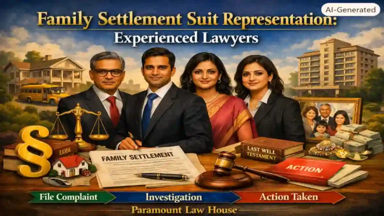 Family Settlement Suit Representation: Experienced Lawyers
