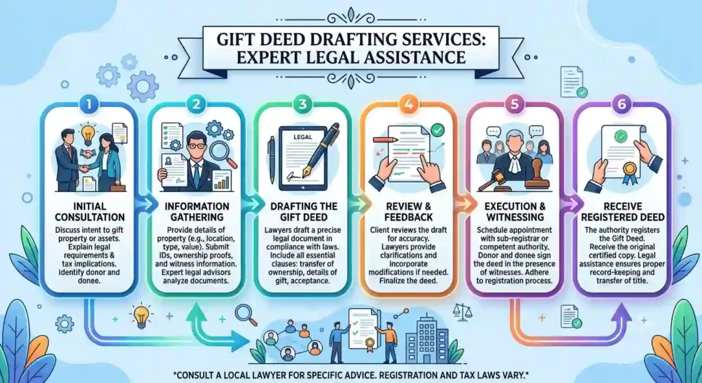 Gift Deed Drafting Services: Expert Legal Assistance