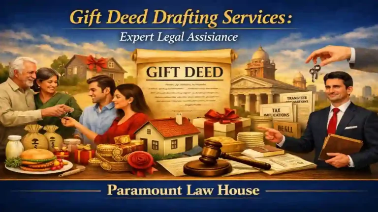 Gift Deed Drafting Services: Expert Legal Assistance