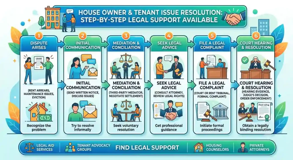 House Owner Tenant Issue Resolution: Legal Support Available