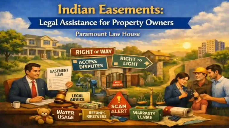 Indian Easements: Legal Assistance for Property Owners