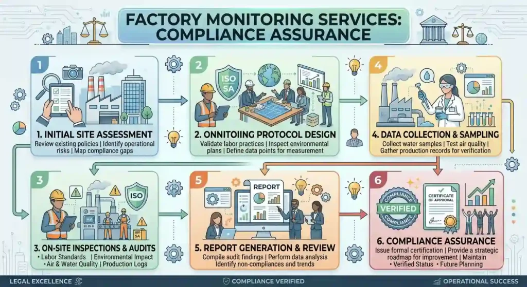 Factory Monitoring Services: Compliance Assurance