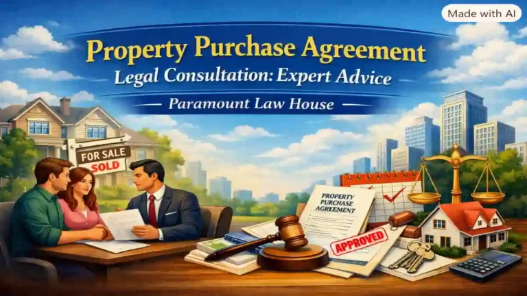 Property Purchase Agreement Legal Consultation: Expert Advice