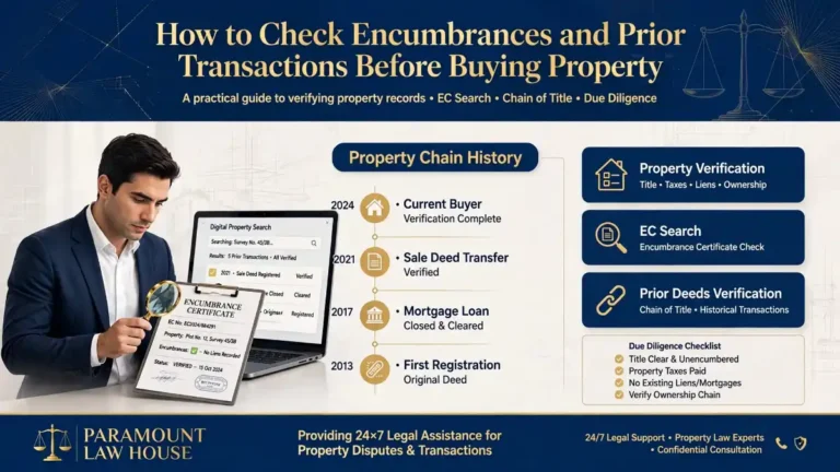 Conducting Property Due Diligence: How to Inspect Encumbrances and Ownership Records