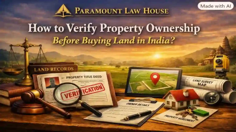 How to Verify Property Ownership Before Buying Land in India?