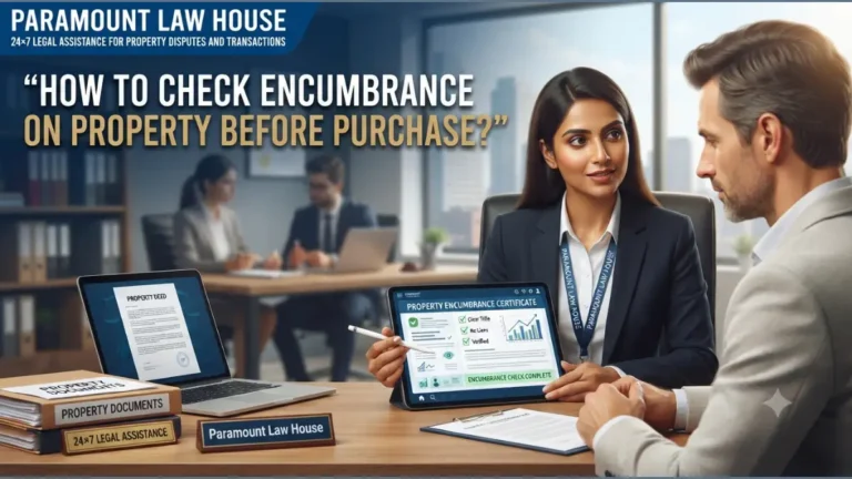 Paramount Law House_ 24×7 legal assistance for property disputes and transactions - featured image