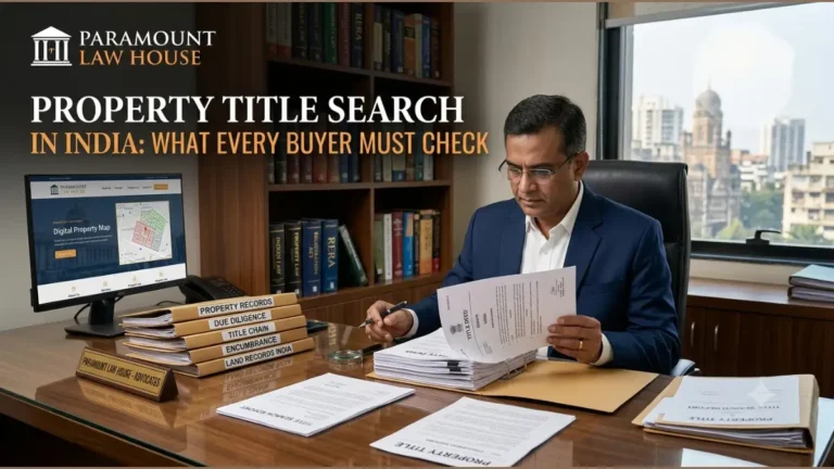 Property Title Search in India: What Every Buyer Must Check