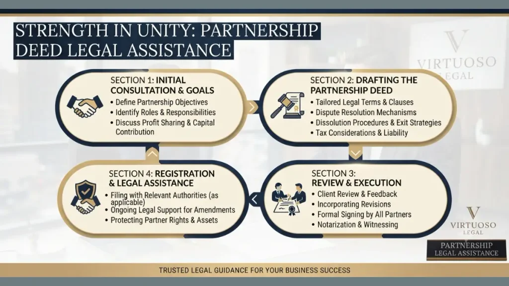_Strength in Unity_ Partnership Deed Legal Assistance_ - infographic image